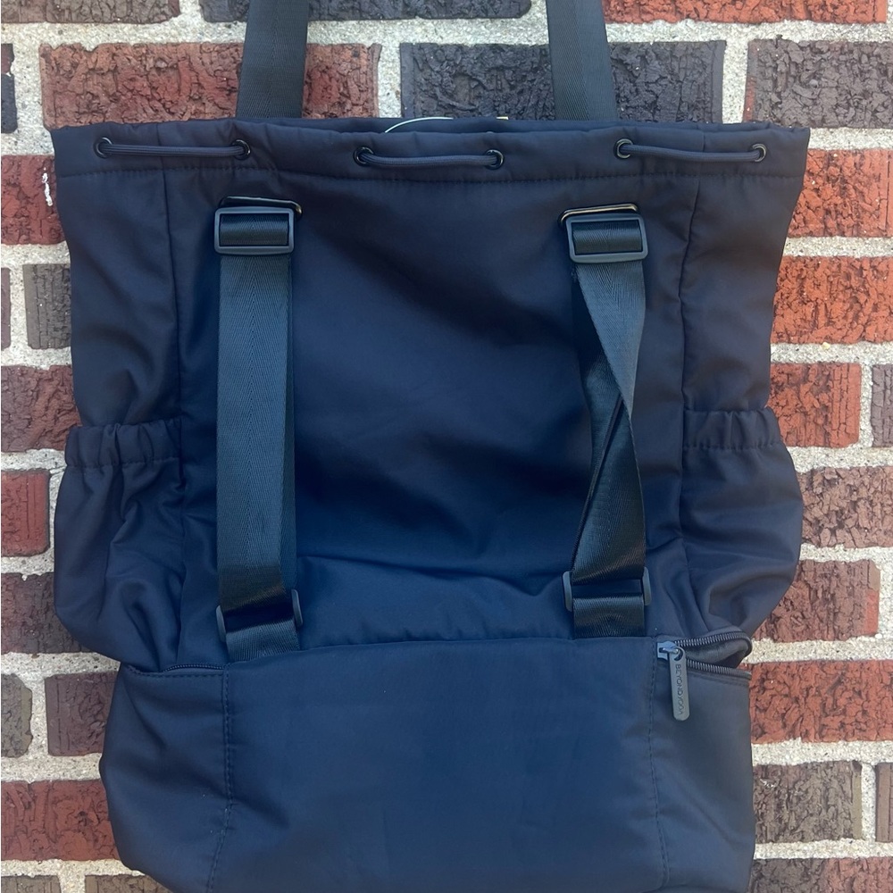 NWT Black Beyond Yoga Black backpack